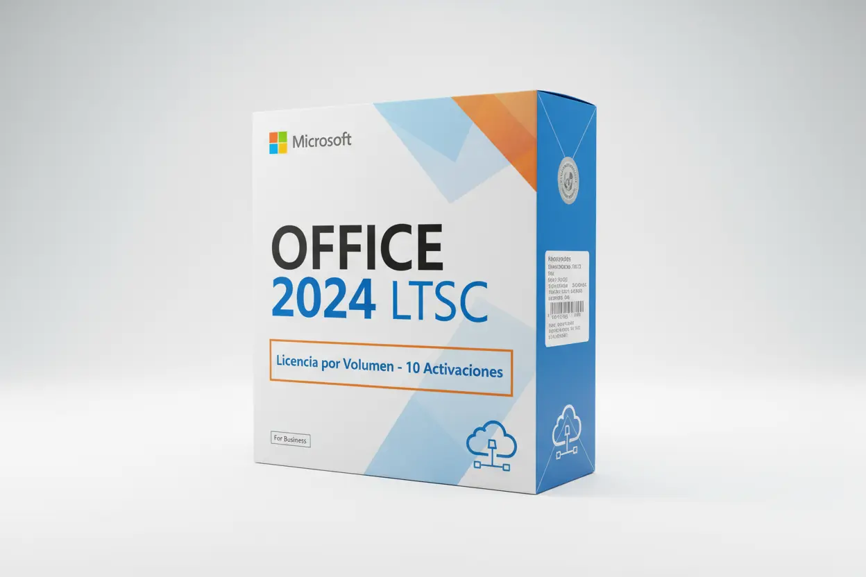 Microsoft office 2024 LTSC licencia por volumen-10 activationes