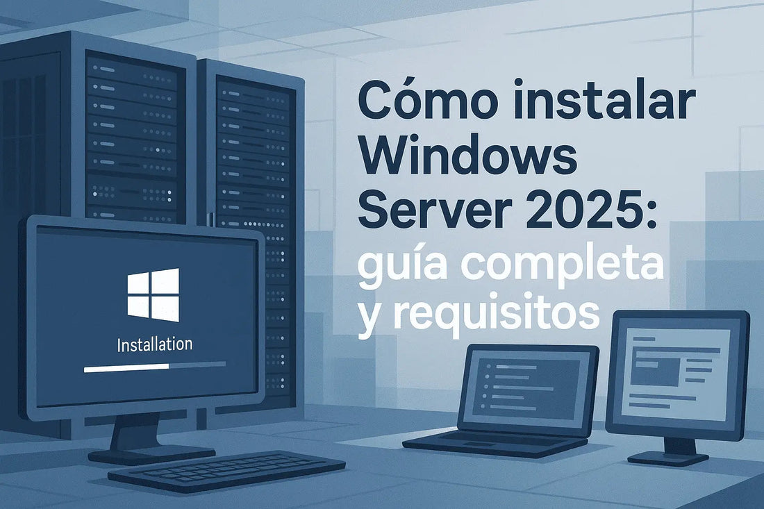 Cómo instalar Windows Server 2025: guía completa y requisitos MSLicencias