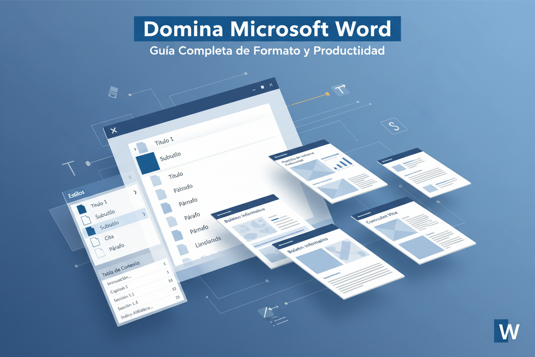Word “pro” sin complicarte: estilos, índice automático y plantillas reutilizables MSLicencias