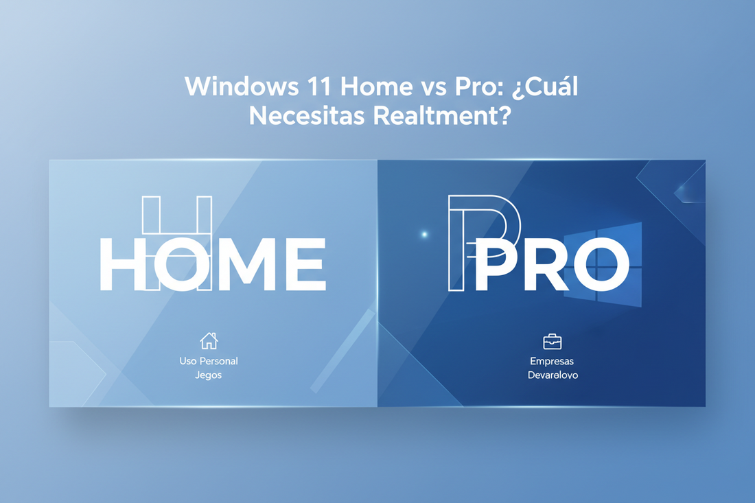 Windows 11 Home vs Pro: ¿Cuál Necesitas Realmente? MSLicencias