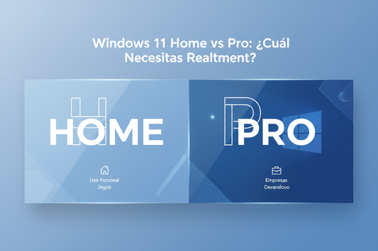 Windows 11 Home vs Pro: ¿Cuál Necesitas Realmente? MSLicencias