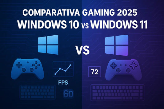 Comparativa Gaming 2025: Windows 10 vs Windows 11 - MSLicencias