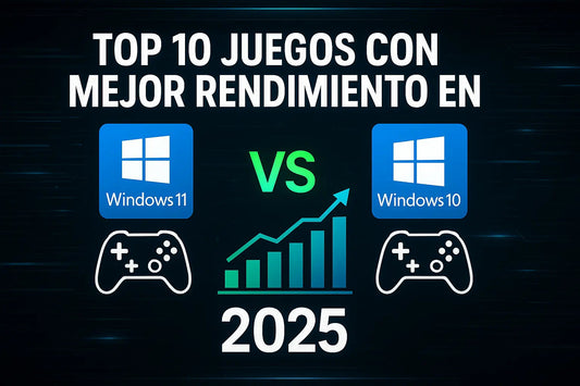Top 10 juegos con mejor rendimiento en Windows 11 vs Windows 10 2025 MSLicencias
