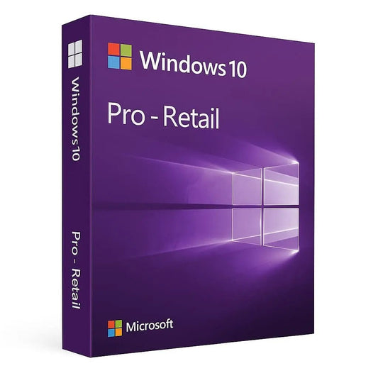 Windows 10 Professional Retail – Licencia Completa Transferible MSLicencias