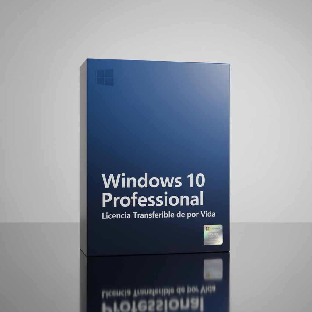 Windows 10 Professional Retail – Licencia Transferible