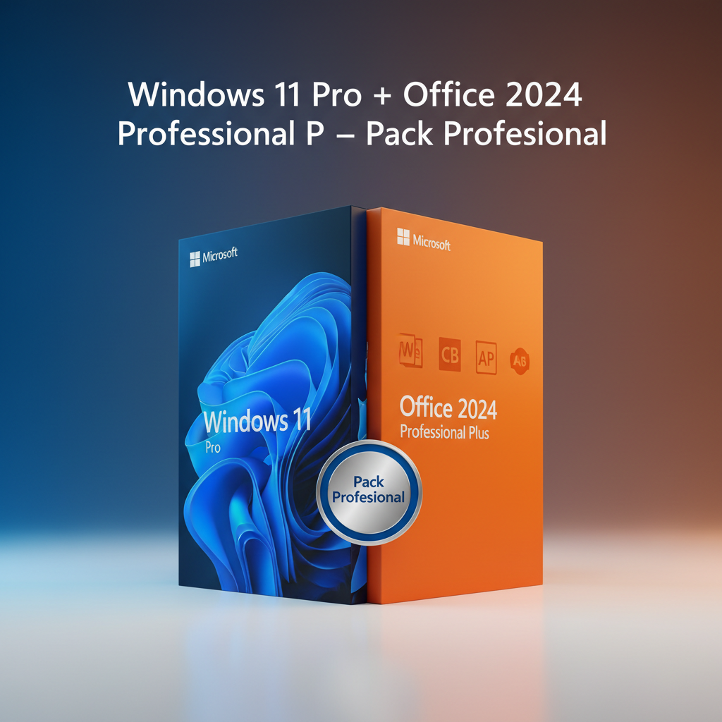 Windows 11 Pro + Office 2024 Pro Plus – Pack productividad