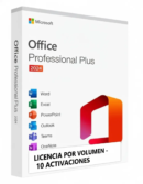 Microsoft Office 2024 Professional Plus – Licencia por Volumen para 10 Activaciones
