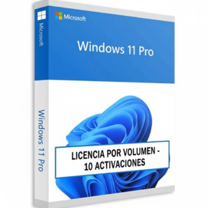 Windows 11 Pro – Licencia por Volumen para 10 Activaciones MSLicencias