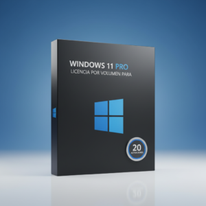Windows 11 Pro – Licencia por Volumen para 20 Activaciones