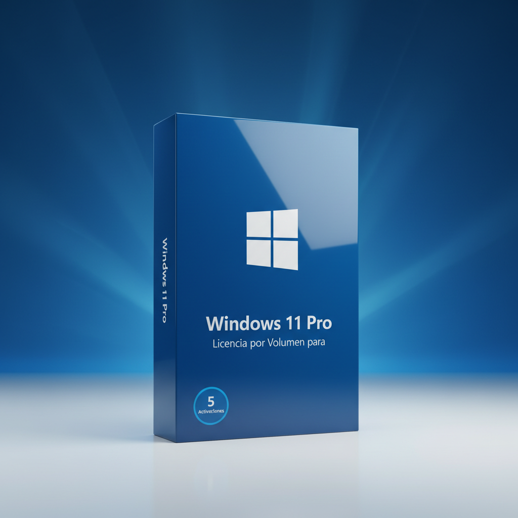 Windows 11 Pro – Licencia por Volumen para 5 Activaciones MSLicencias