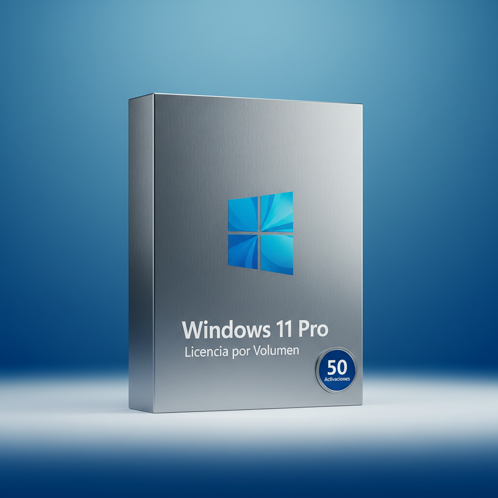 Windows 11 Pro – Licencia por Volumen para 50 Activaciones