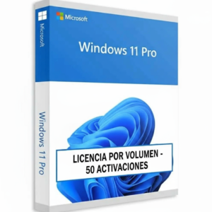 Windows 11 Pro – Licencia por Volumen para 50 Activaciones